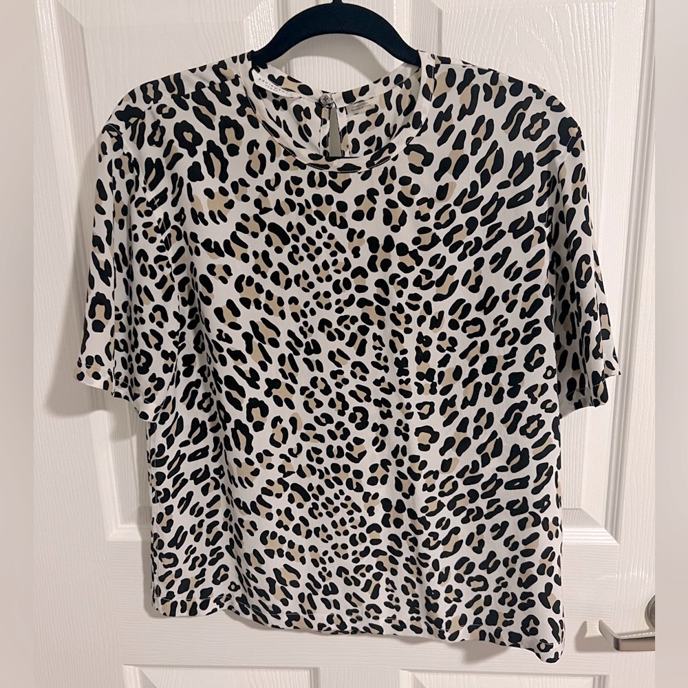 Equipment femme cheetah print top